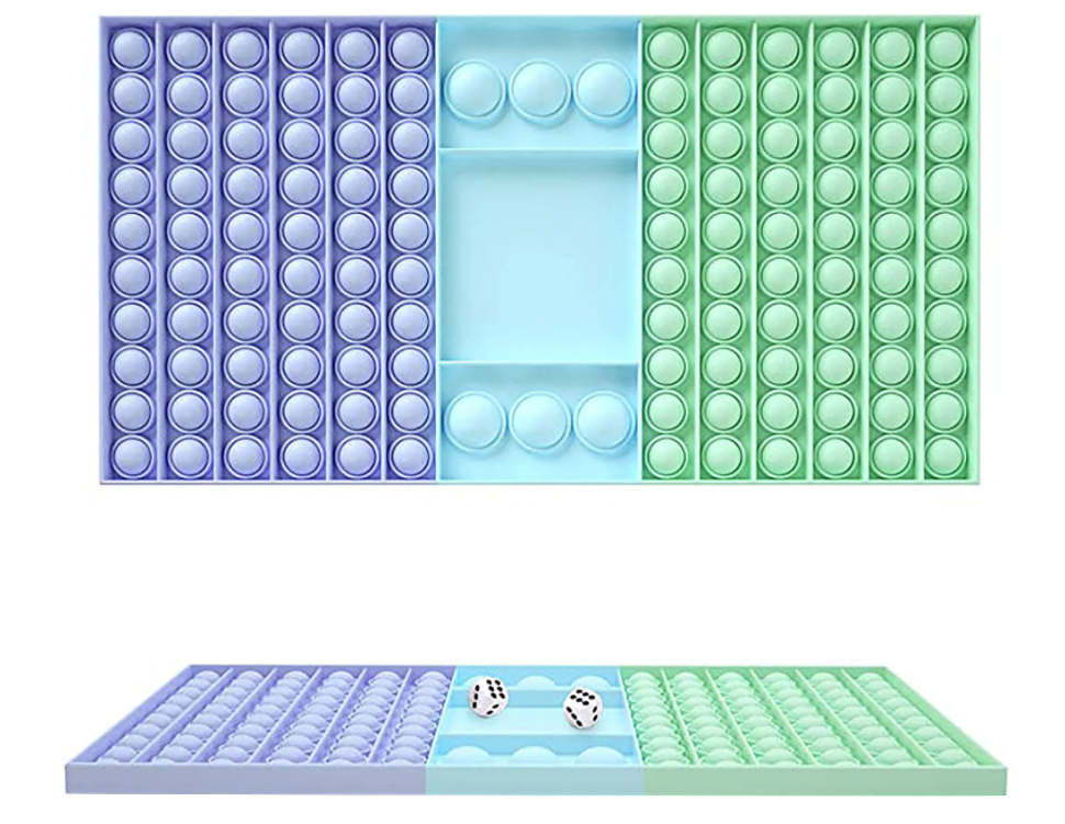 Extra Large Bubble Popper Game- Purple, Blue, and Green