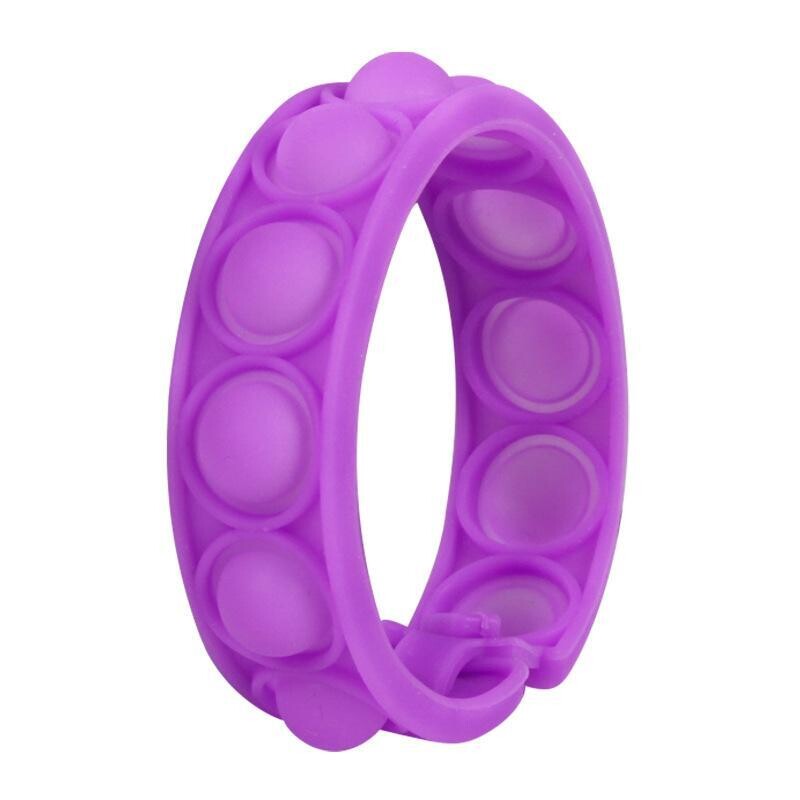 Bubble Popper Bracelet- Purple