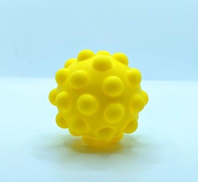 Bubble Popper Ball- Fully Inflated- Yellow