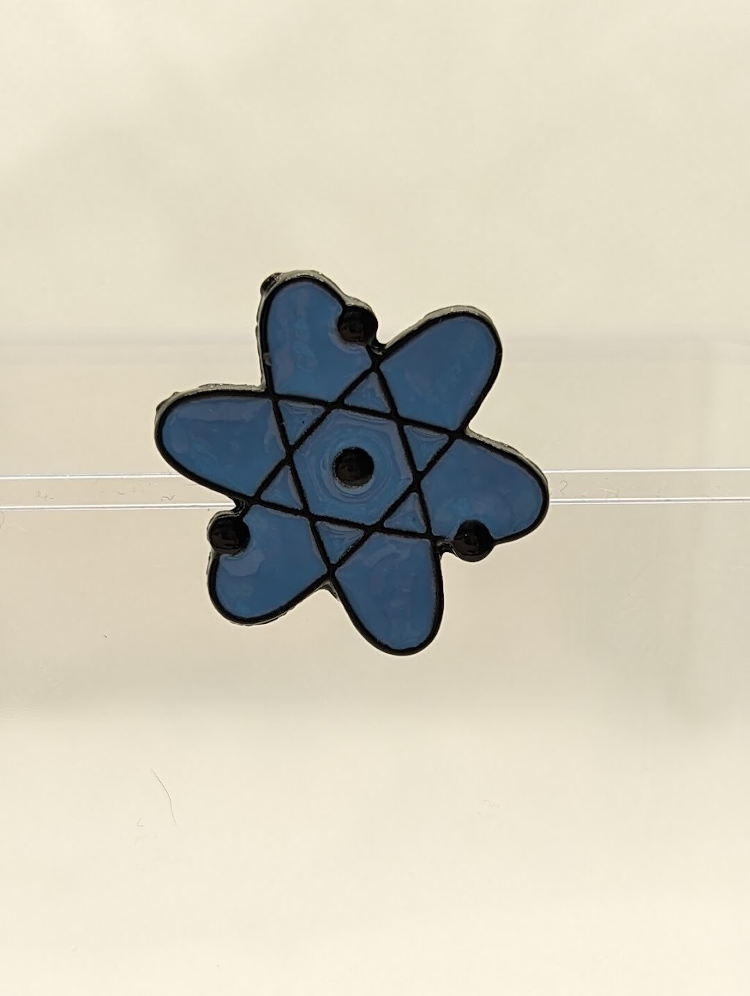 Lapel Pin- Atom Diagram