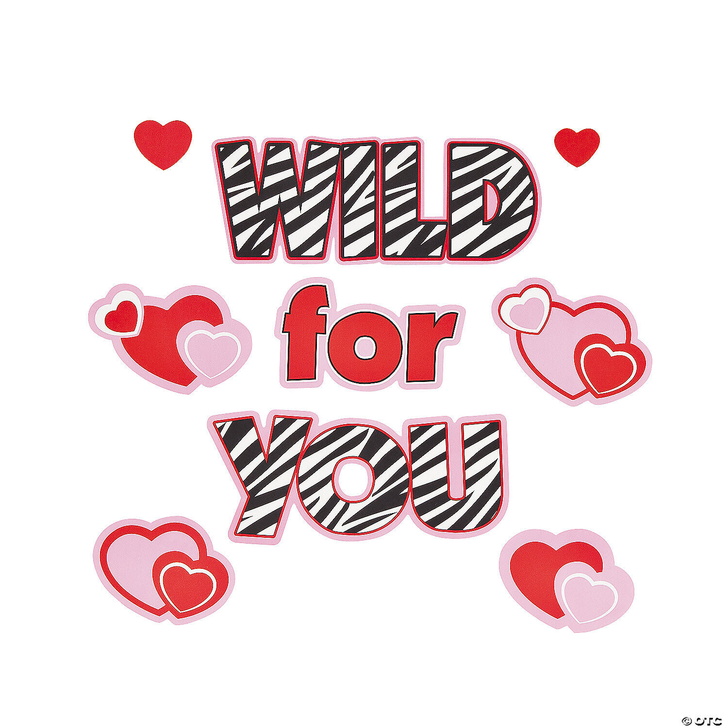 Wild for you Window Clings