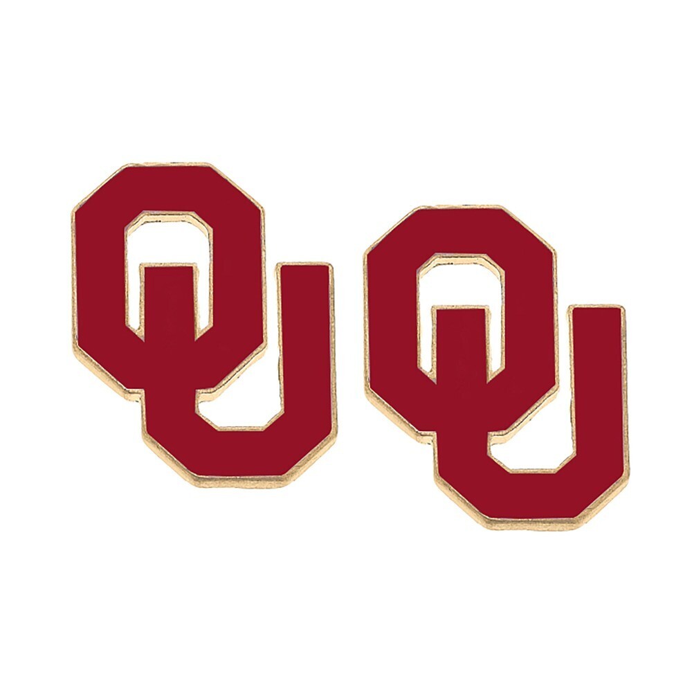 OU Stud Earrings