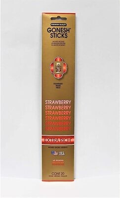 Gonesh Incense Sticks- Strawberry