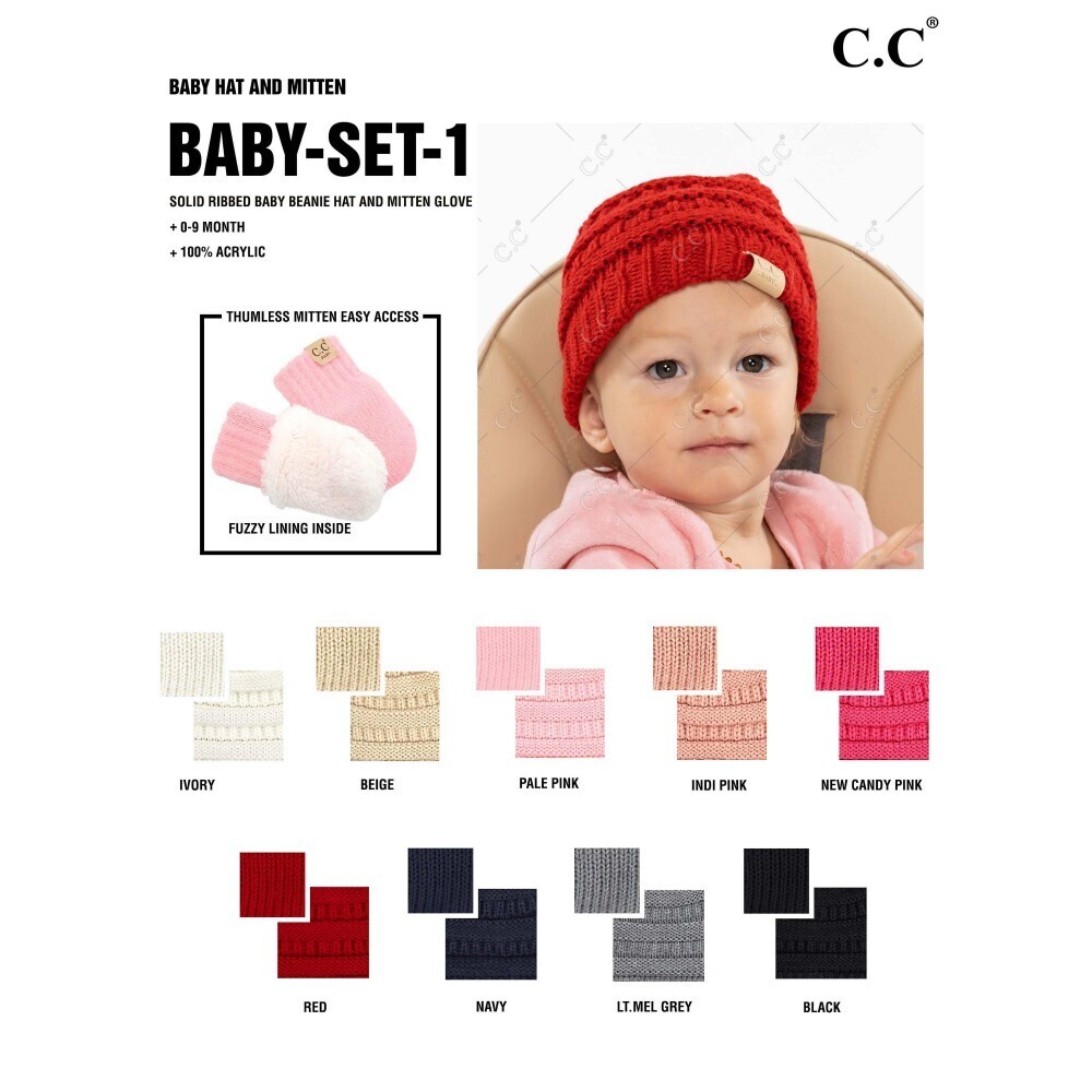 Pre-Buy- Hat and Gloves- Baby-Set-1