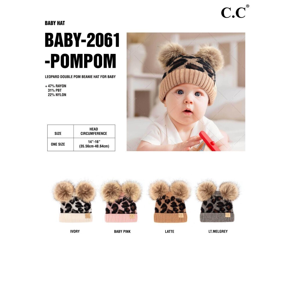 Pre-Buy- Hat- BABY-2061-POMPOM