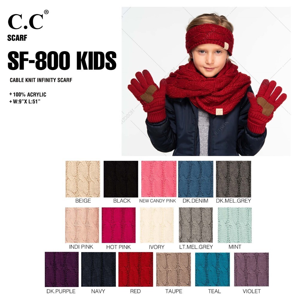 Pre-Buy- Kids Scarf- SF-800-KIDS