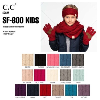 Pre-Buy- Kids Scarf- SF-800-KIDS