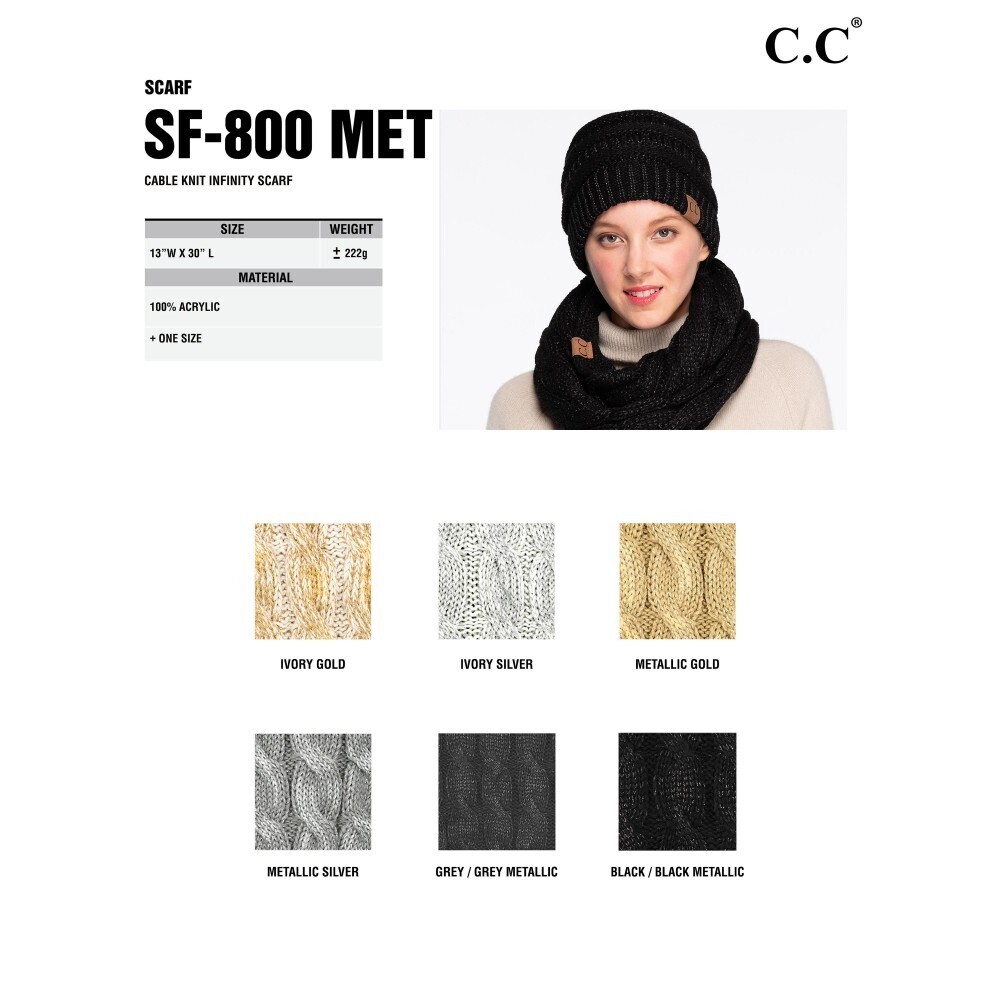 Pre-Buy- Scarf- SF 800 MET