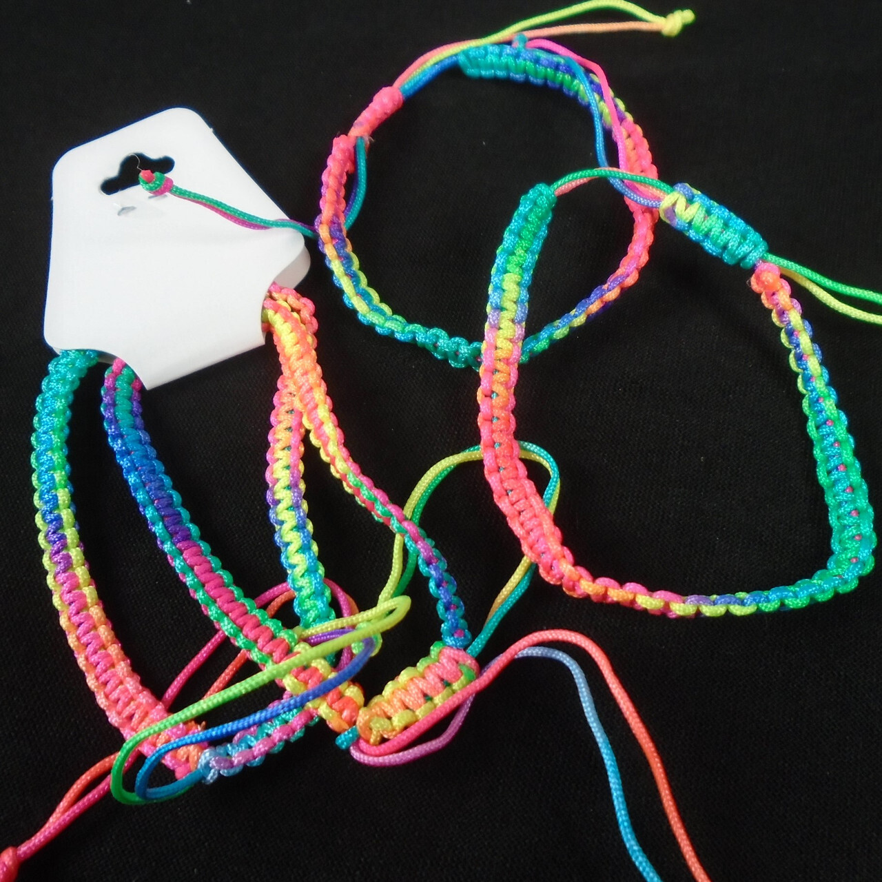 Macrame Rainbow Bracelets- Set of 2