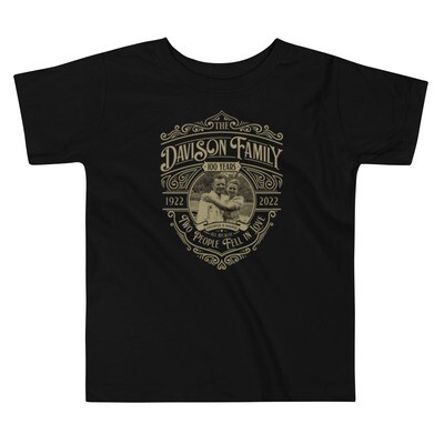 2022 Davison Reunion Toddler Short Sleeve Tee