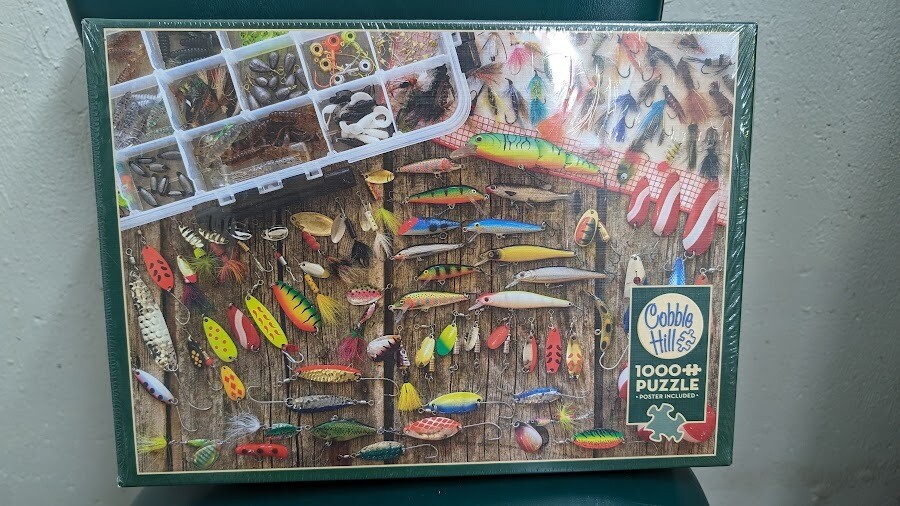 Fishing Themed Puzzle- Brand New