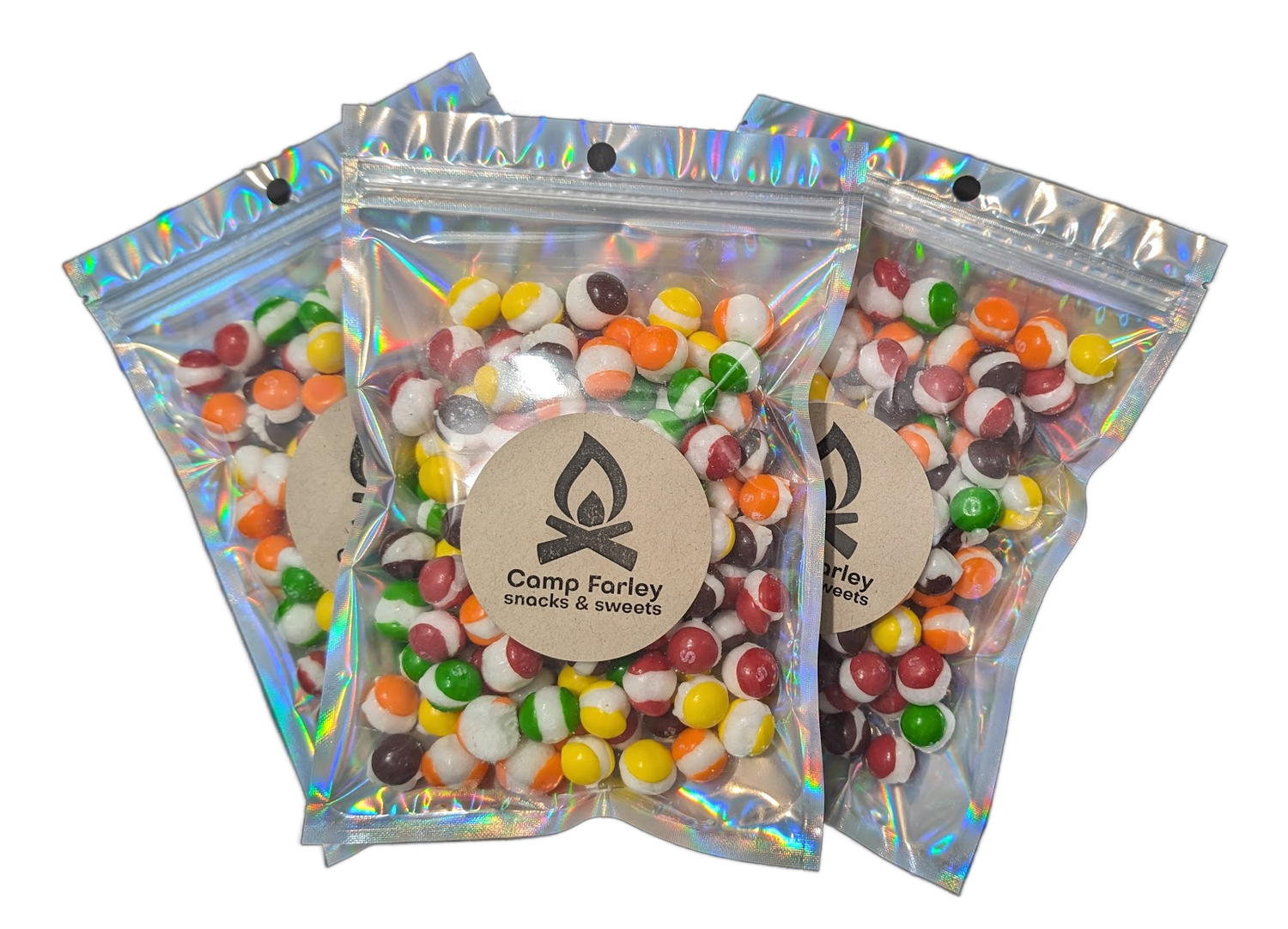 Camp Farley Freeze Dried Rainbow Bites- 4oz