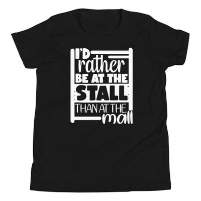 I&#39;d Rather be at the Staal than at the Mall Youth Short Sleeve T-Shirt