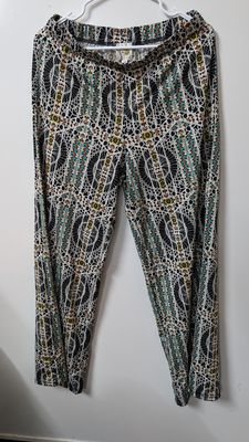 Fig and Flowers Palazzo Pants- Size Medium