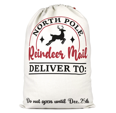 2024 Santa Sack- Reindeer Mail