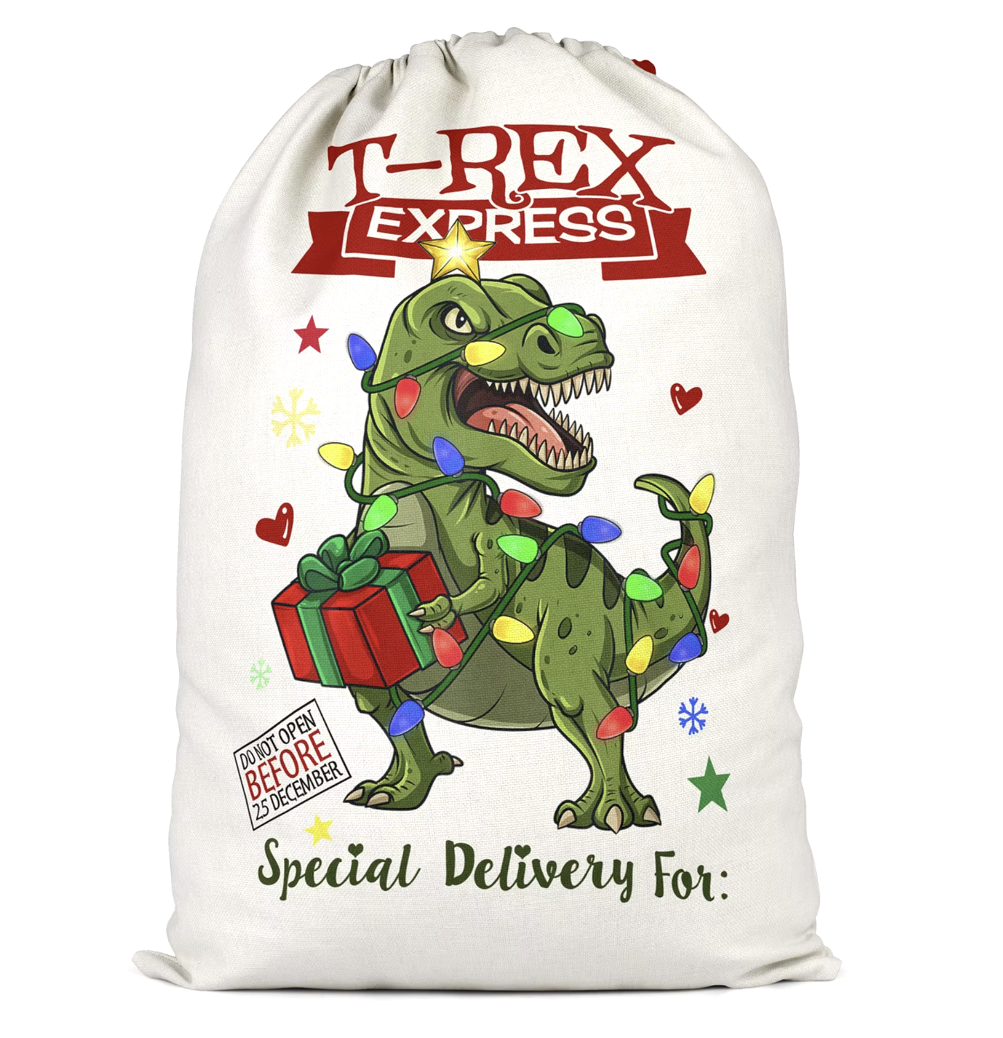 2024 Santa Sack- T-Rex Express 1