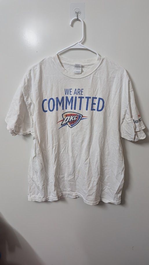 OKC Thunder Adult Shirt- Size XL