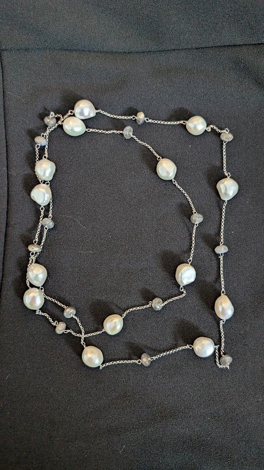 Dog House Pearls Necklace