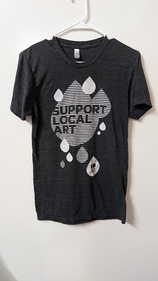 Support Local Art T-Shirt- Adult- Size Small