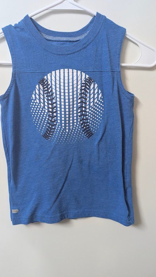 Jumping Beans Kid&#39;s Sleeveless Shirt- Size 6