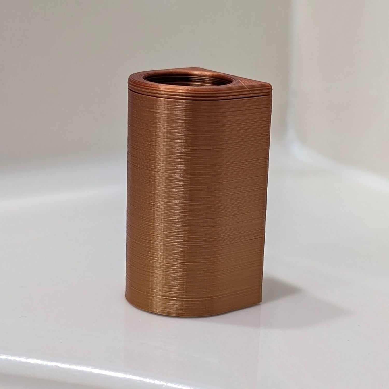 Chappy – The Ultimate Chapstick Holder- Metallic Bronze