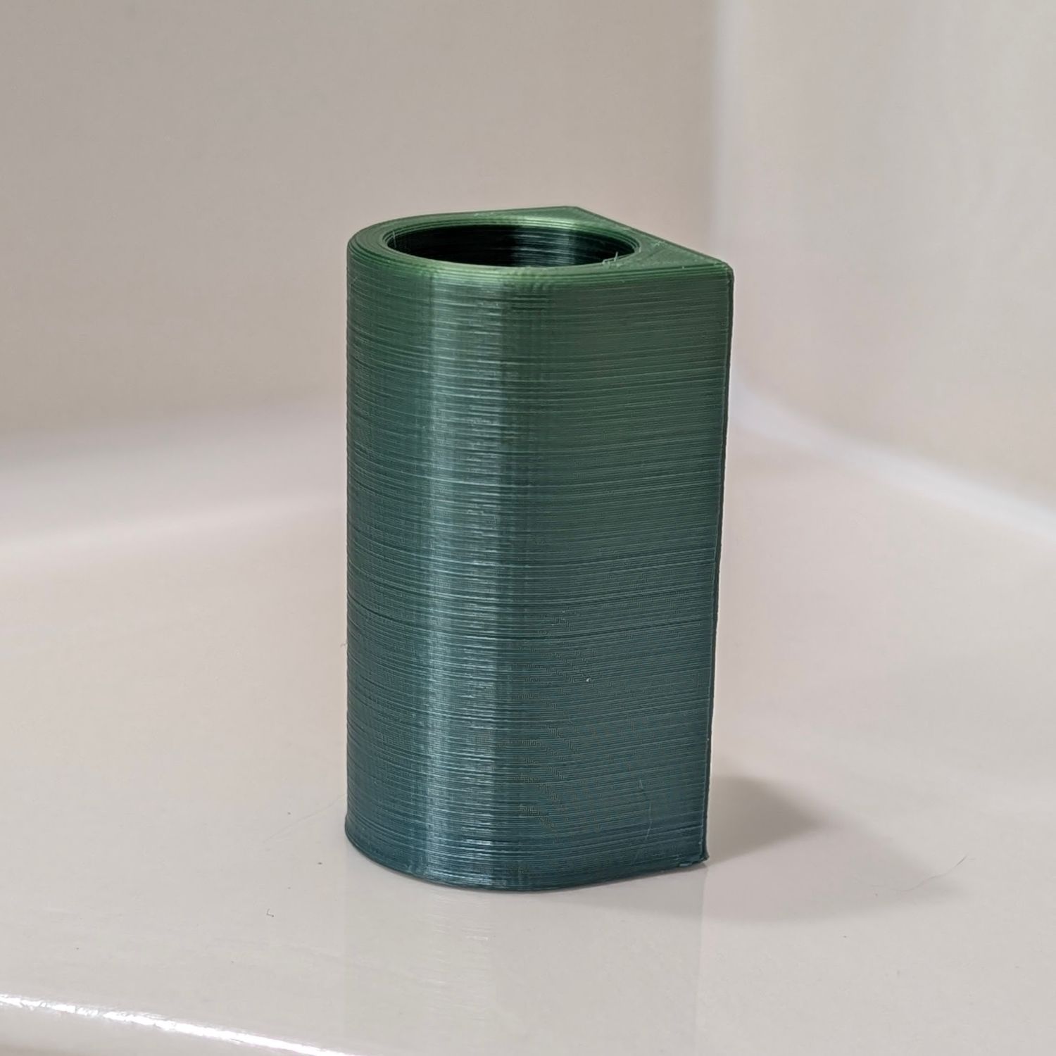 Chappy – The Ultimate Chapstick Holder- Teal Green Light to Dark Transition