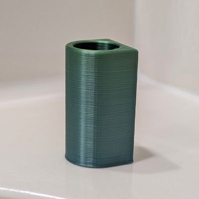Chappy – The Ultimate Chapstick Holder- Teal Green Light to Dark Transition