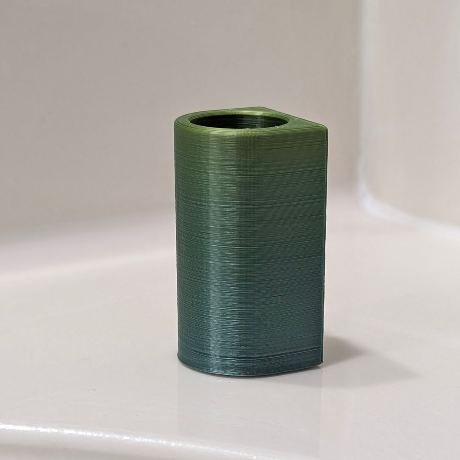 Chappy – The Ultimate Chapstick Holder- Teal Green to Dark Green Transition