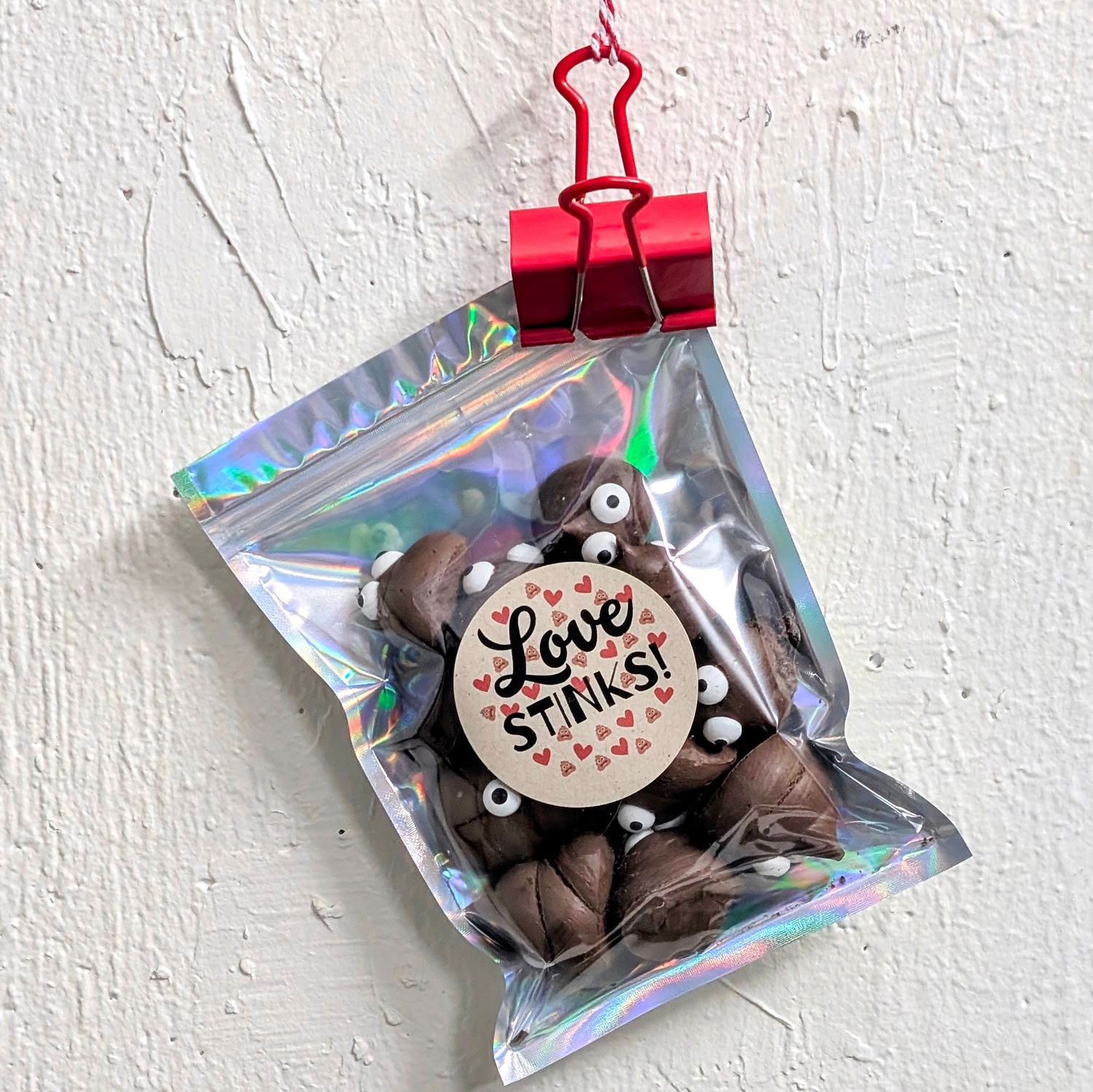 PRE-ORDER: &quot;Love Stinks&quot; Freeze Dried Chocolate Frosting Bites