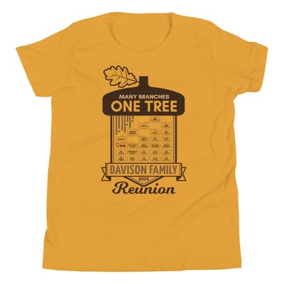 Davison Reunion 2025- Youth Short Sleeve T-Shirt