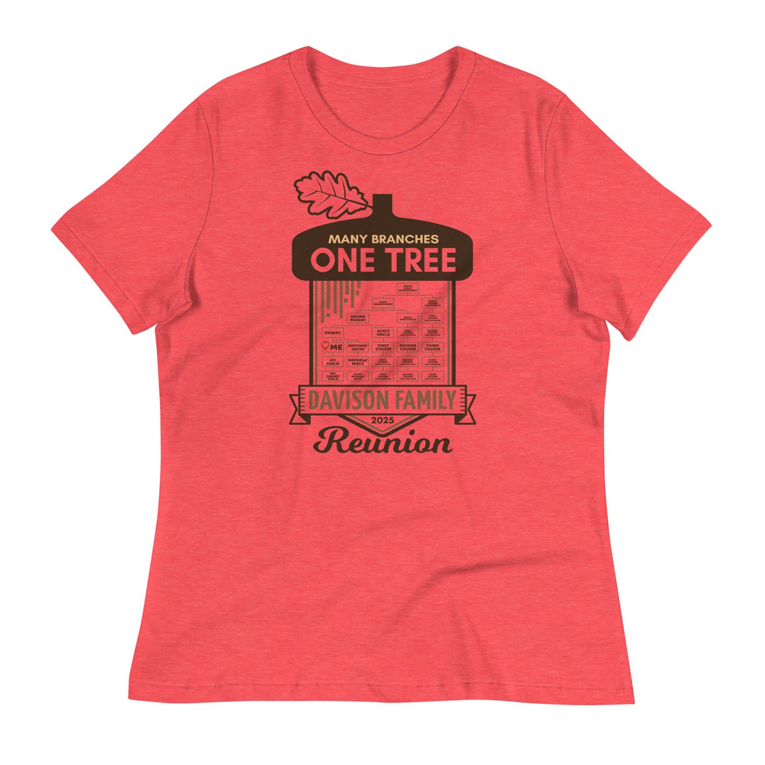 Davison Reunion 2025- Women&#39;s Relaxed T-Shirt