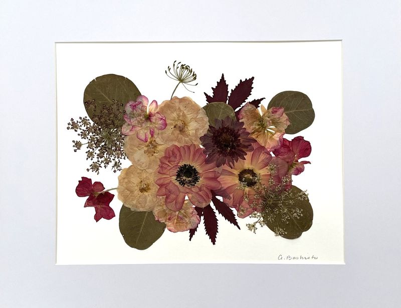 March 14, 2026: Pressed Flower Collage Workshop
