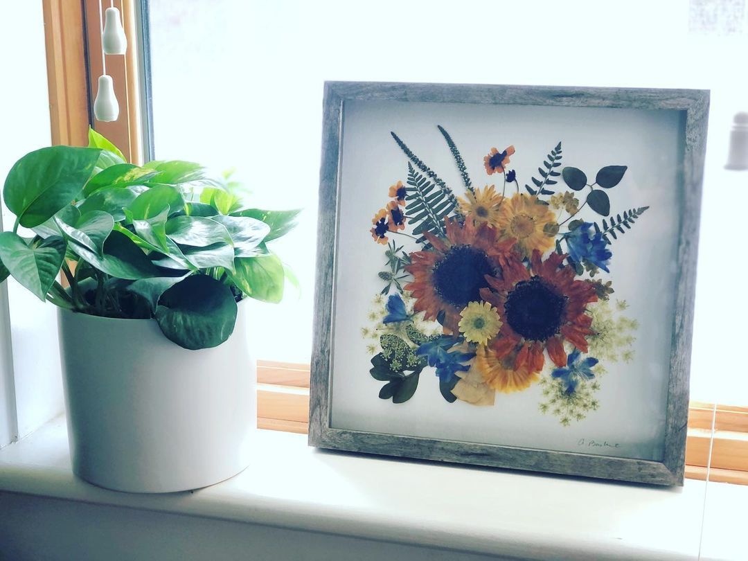 March 14, 2026: Pressed Flower Collage Workshop