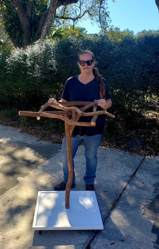 Custom Bird Stand-Single post