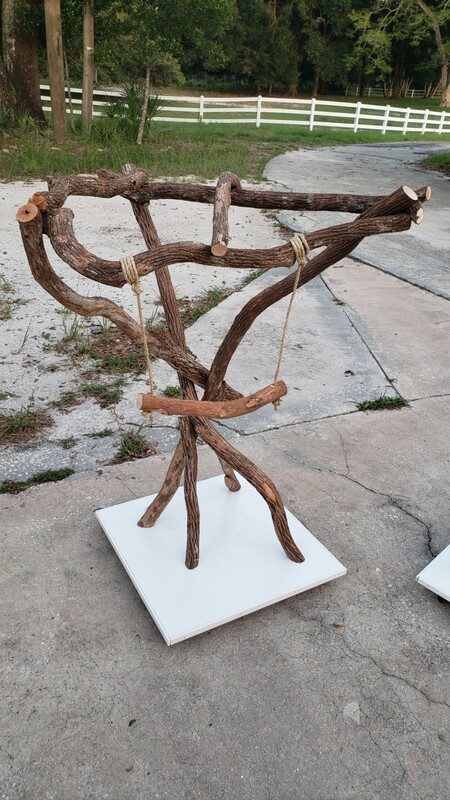 Custom Bird Stand-Multi post
