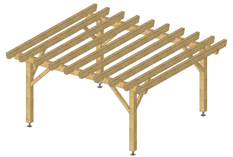 Pergolas 3.9x3.9m