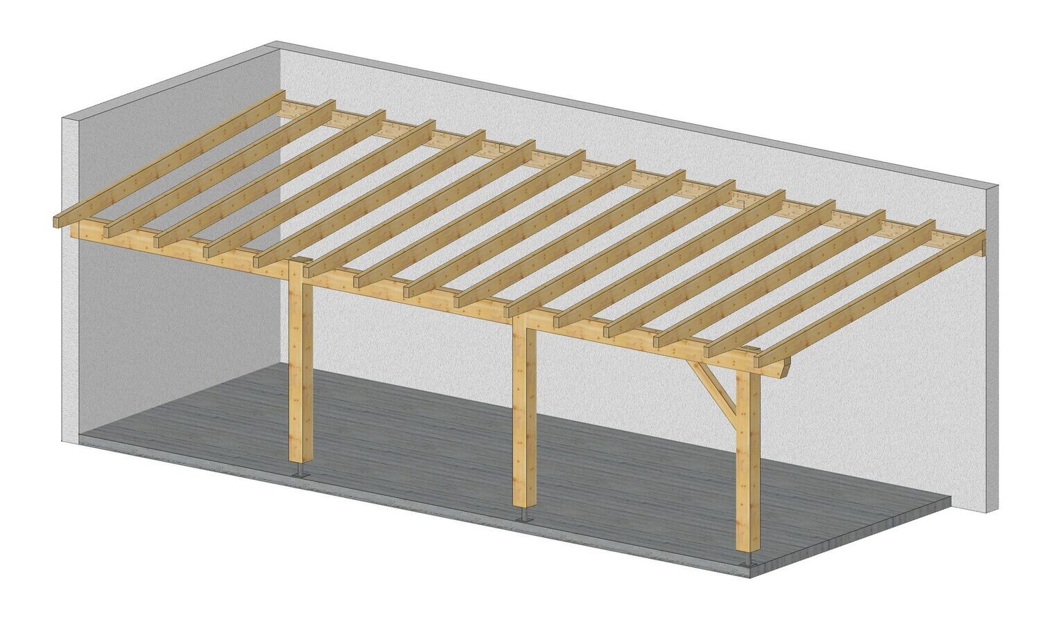 Pergolas 3.15X7.83m