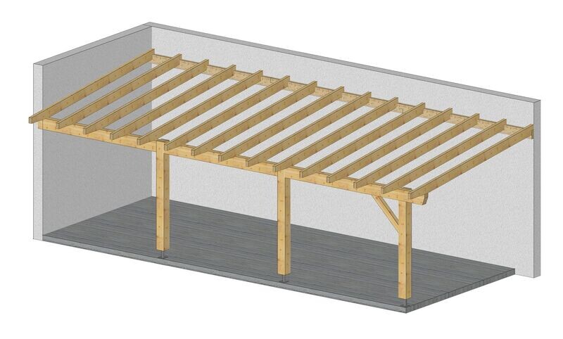 Pergolas 3.15X7.83m