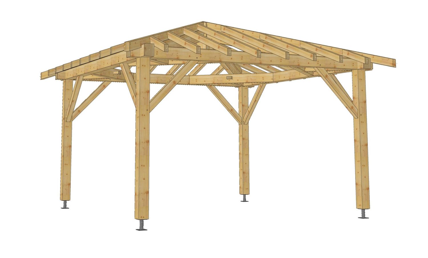 kiosque 4x4m