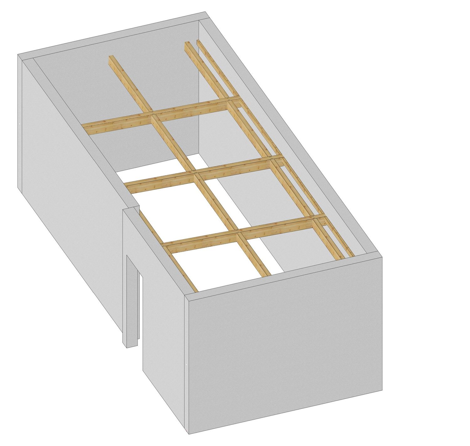 Charpente 5% 3.9x8.8m