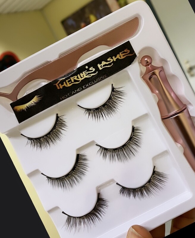 Short and Sexy Magnetic Eyelash Suit