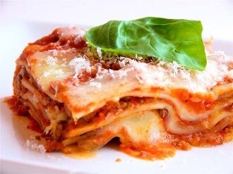 Lasagna Family Style