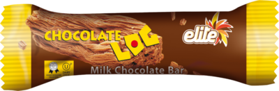 Milk Chocolate Log .88oz Elite KP