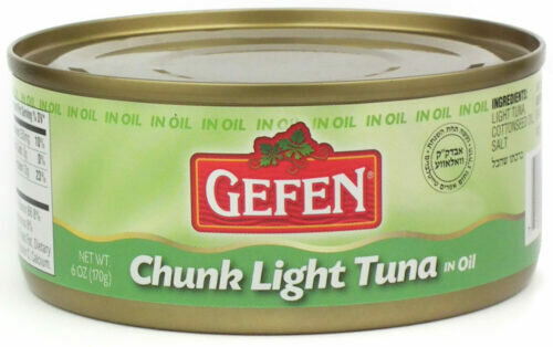 Chunk Light Tuna in Oil 6oz Gefen Y