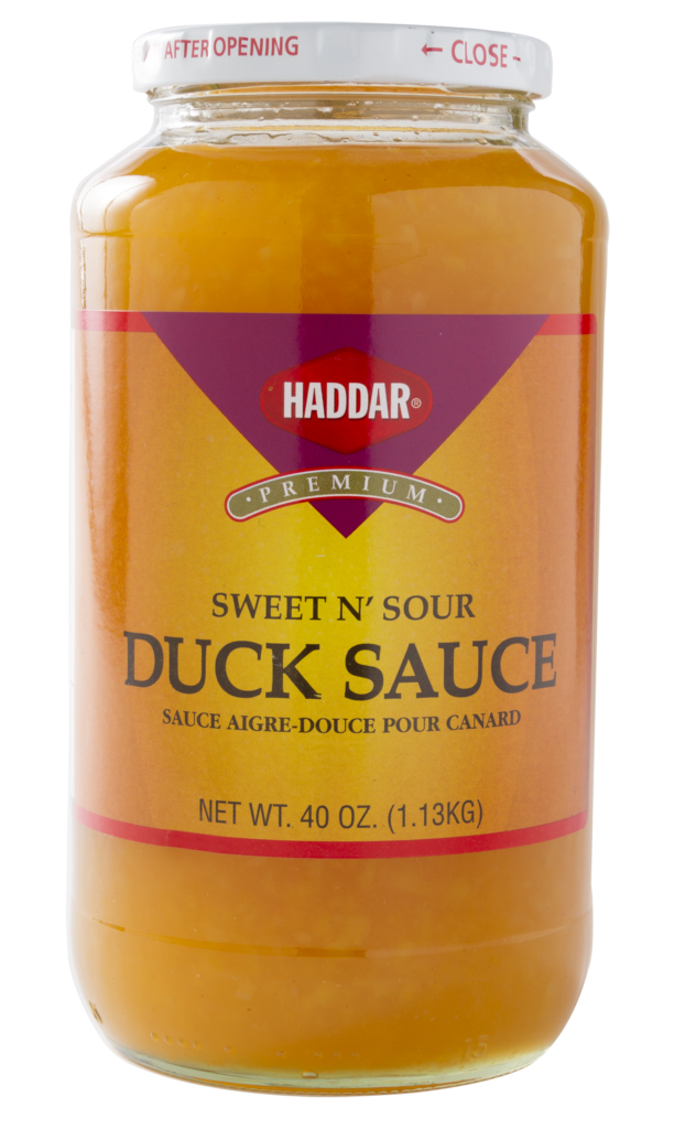 Sweet n' Sour Duck Sauce 40oz Haddar KP