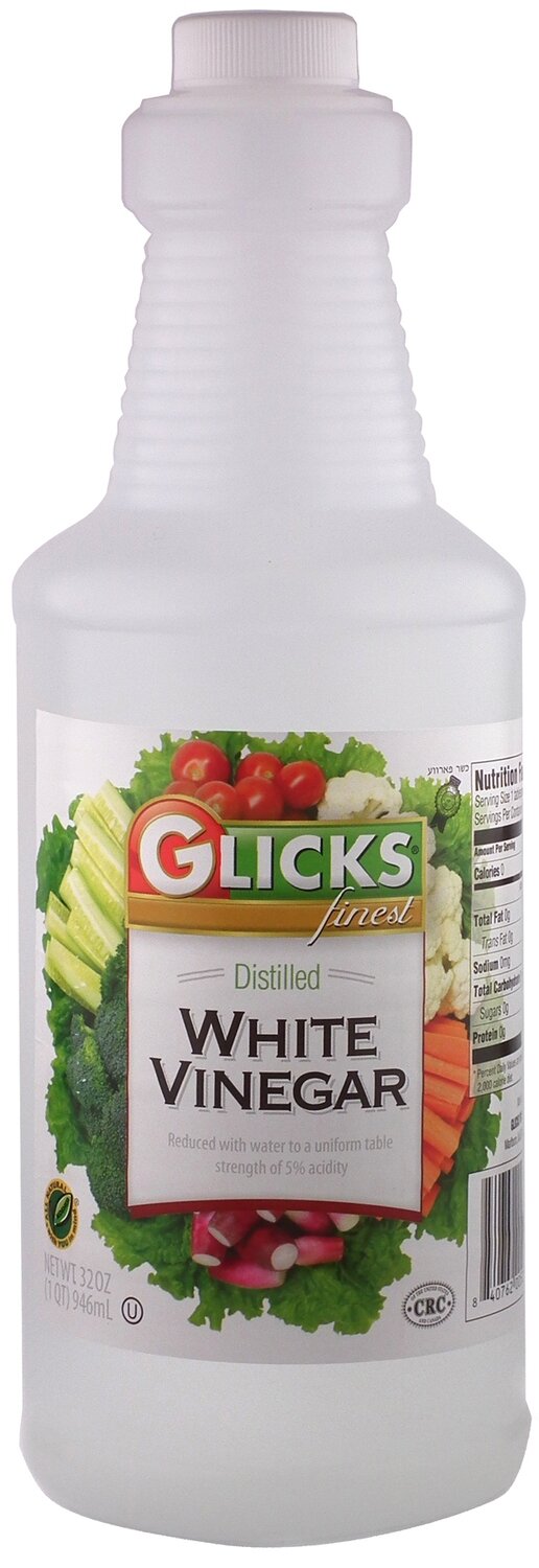 White Vinegar 32oz Glicks Y