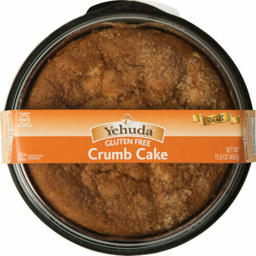 GF Crumb Cake 15.9oz Yehuda KP