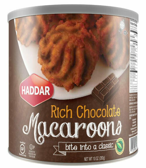 Macaroons  Chocolate  10oz Haddar KP