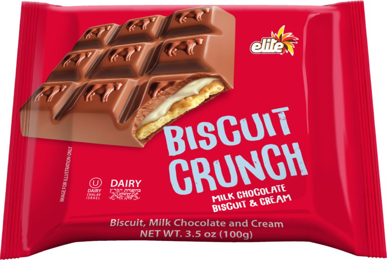 Crunch Milk Chocolate & Cream Biscuit 3.5oz EliteY