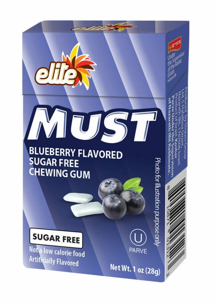 Gum Must Blueberry SF 1oz Elite Y